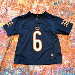 Chicago Bears Kids NFL Jersey – #6 Navy Blue | Size Medium (5–6) | Team Apparel